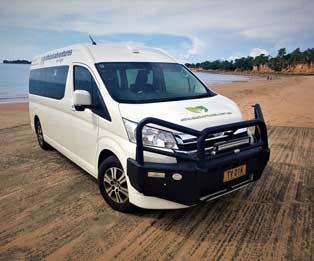 Touring vehicle to Finniss River Station (pax 5 to 10)