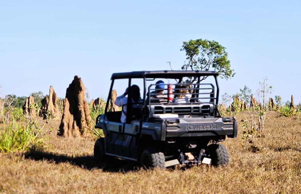 Buggy tour at Finniss River Station